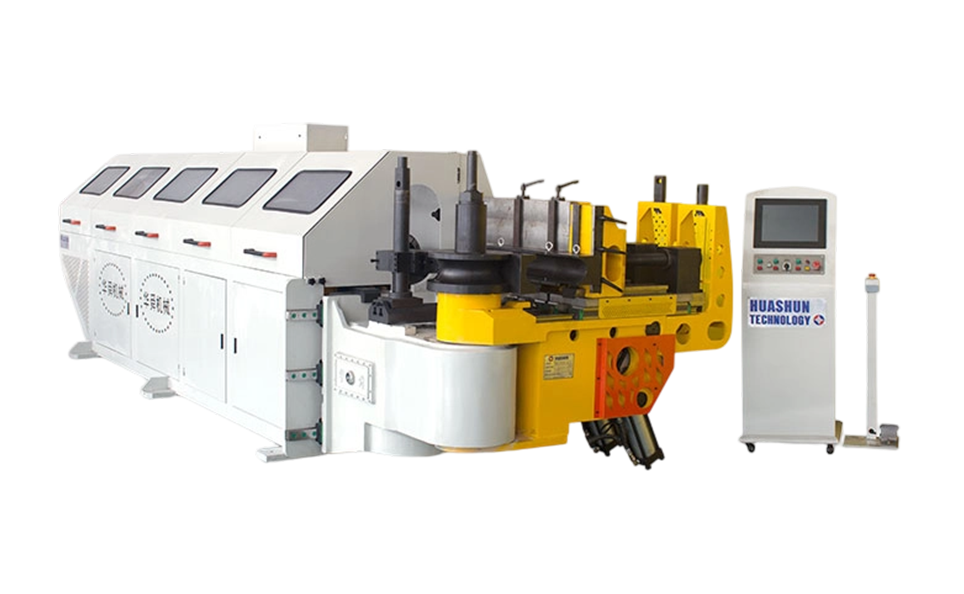 Machine à cintrer les tubes entièrement automatique CNC série L avec commande servo-hydraulique