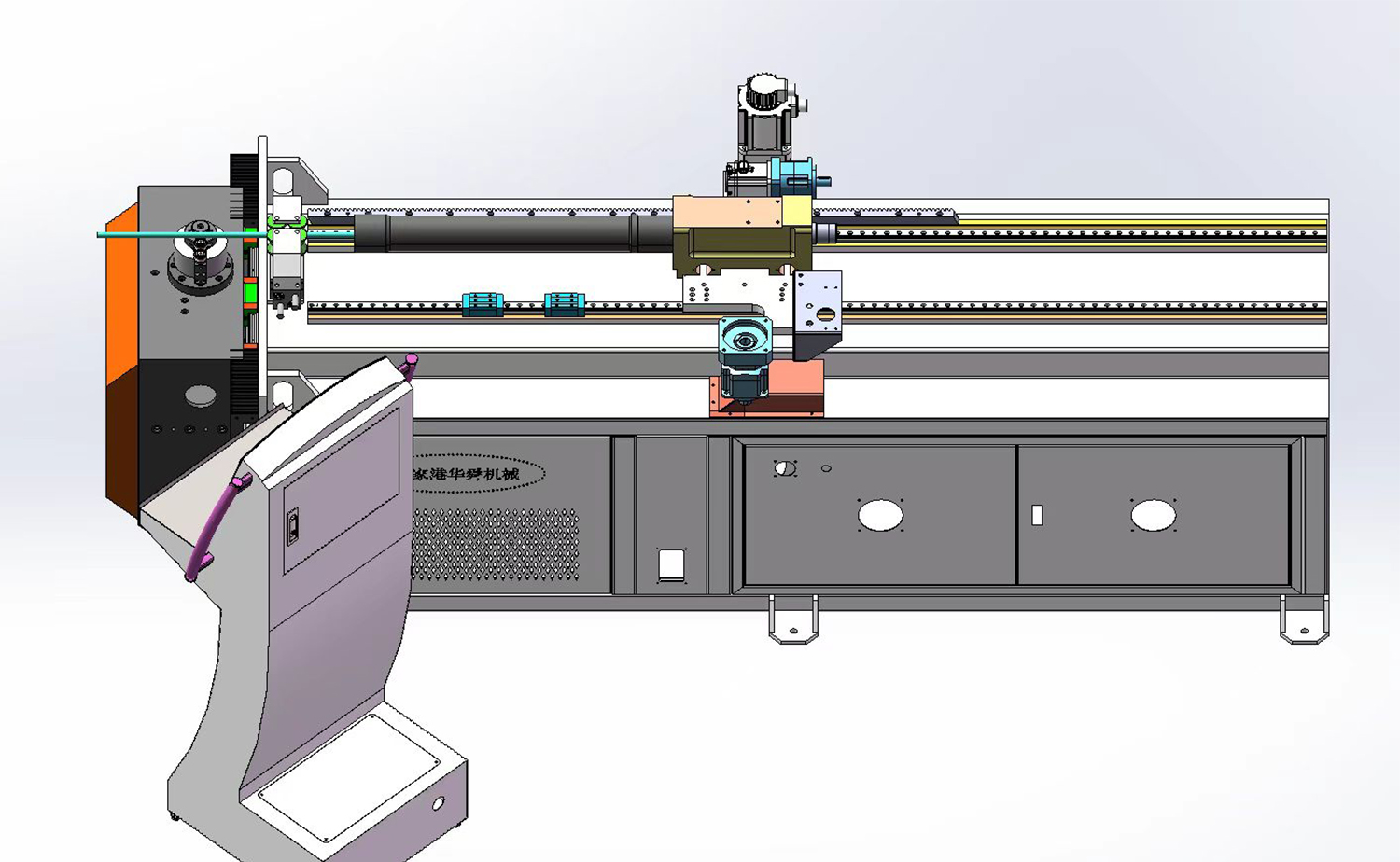Machine à cintrer les tiges avec servocommande avec fonction de simulation 3D en option Machine à cintrer les tiges avec servocommande avec fonction de simulation 3D en option