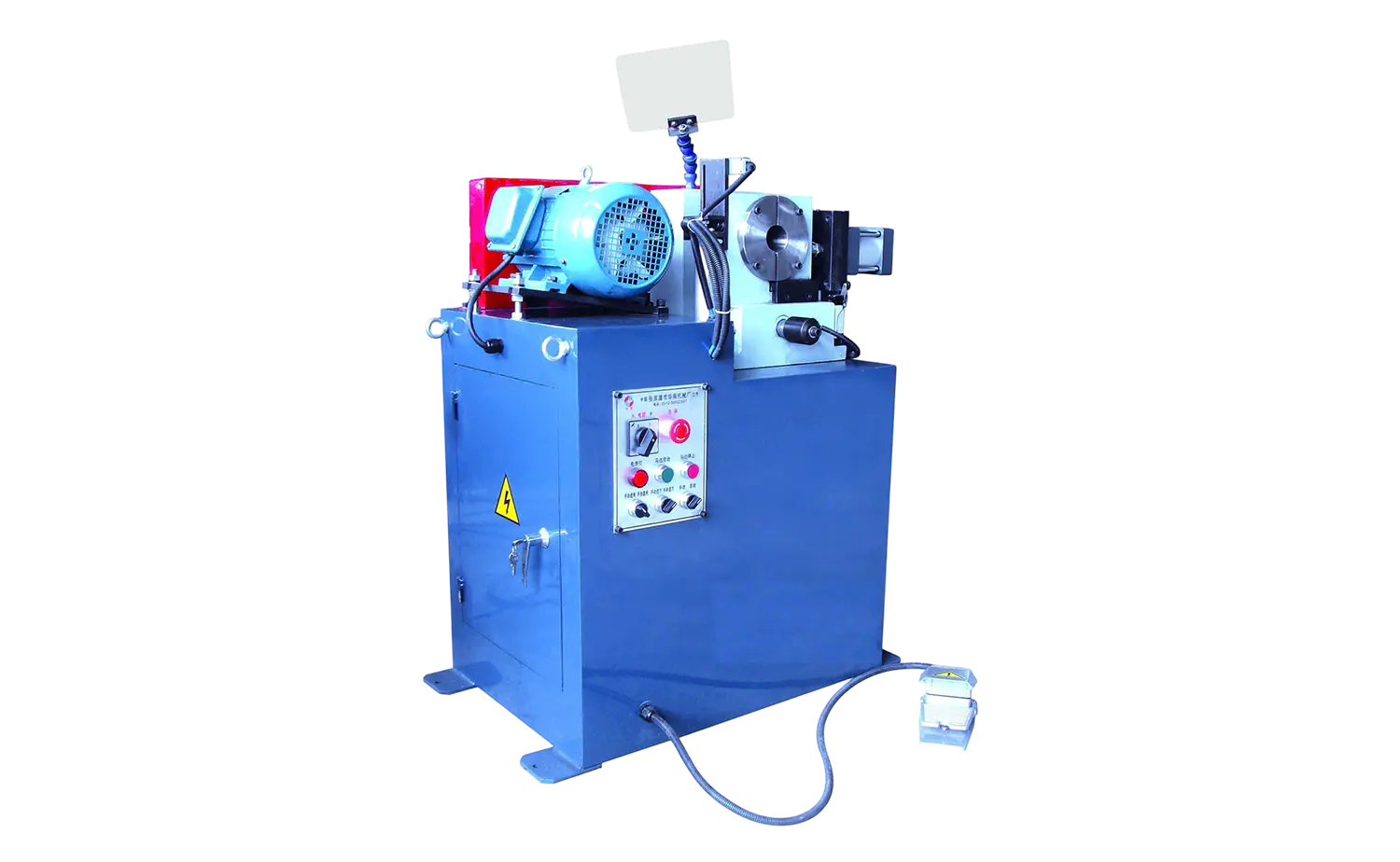 Machine de chanfreinage de tube à tête unique de haute précision série EF AC