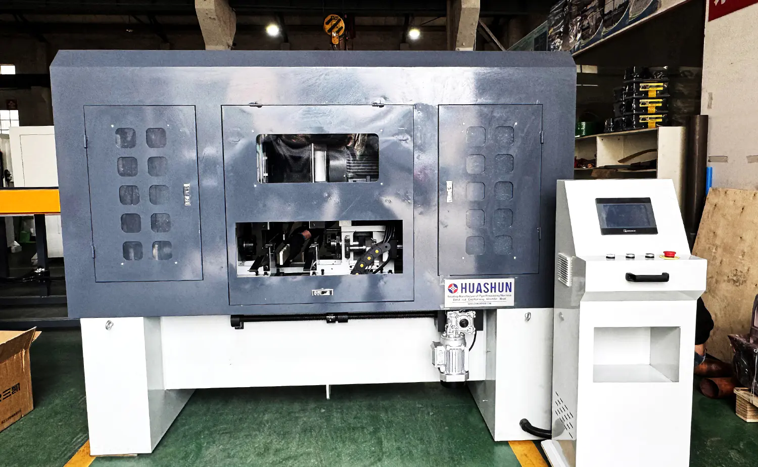 Machine de chanfreinage de tubes servo haute stabilité série DEF80CNC