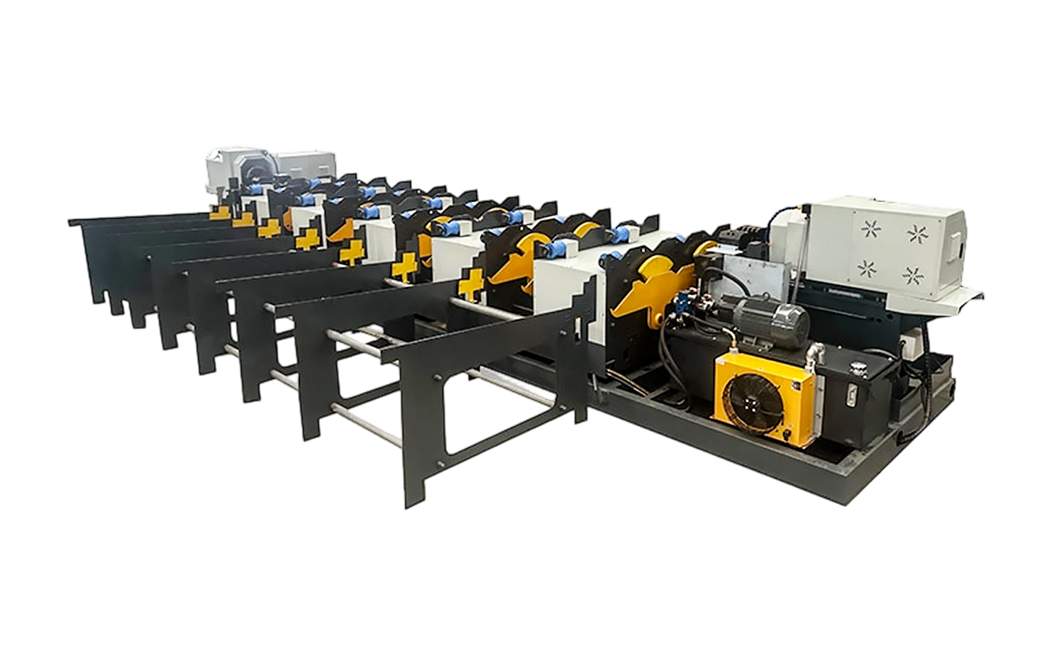 Machine de filetage de tuyaux automatique à double tête