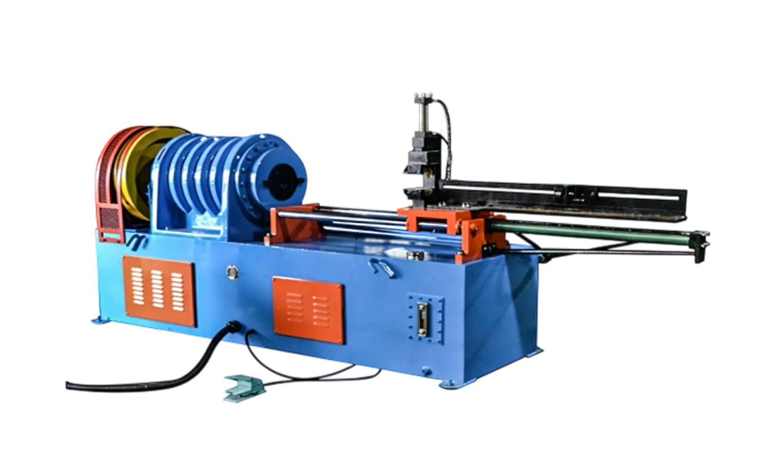 Machine automatique de rétrécissement et de conicité d'extrémité de tube métallique CNC AZTM-50/76
