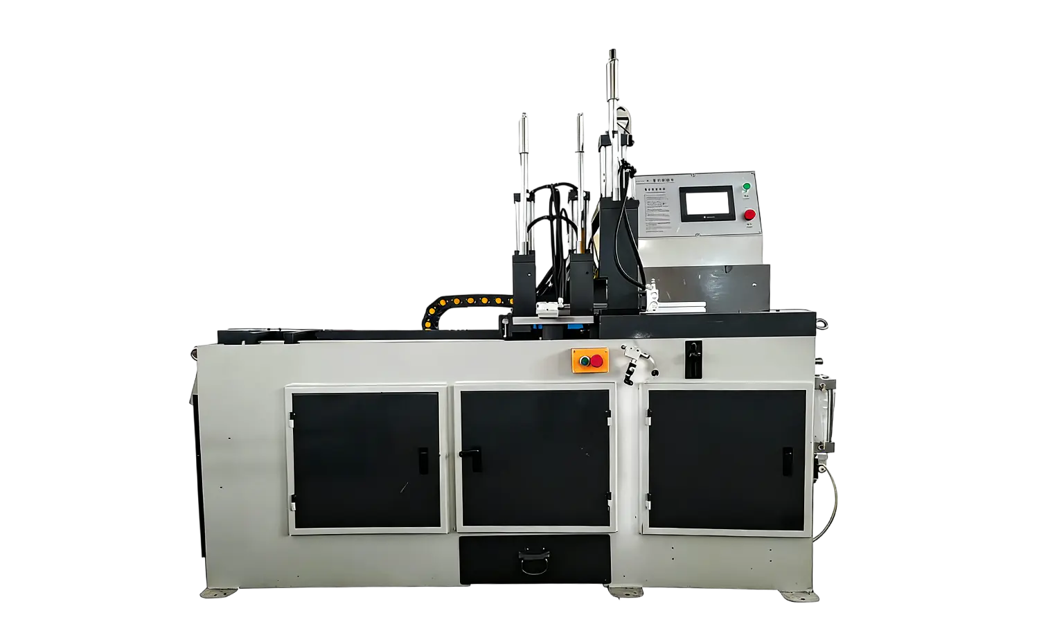 Machine de découpe d'aluminium et de cuivre entièrement automatique série CNC455